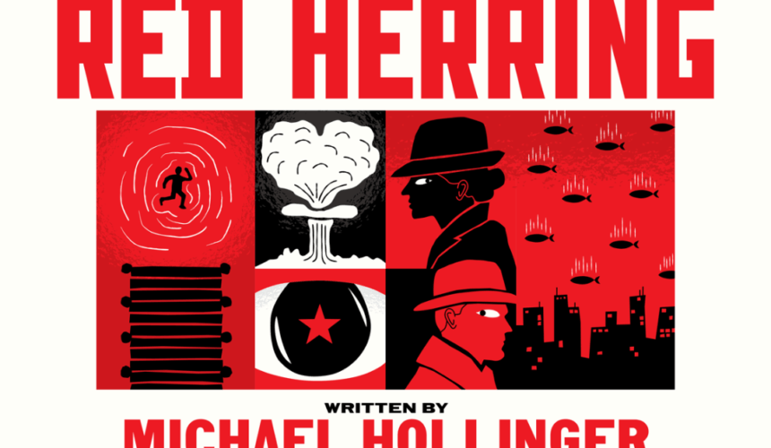RED HERRING_1080X1080_BLACK Red Herring show logo, 2026 at Third Avenue PlayWorks