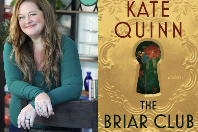 Briar Club by Kate Quinn is the central focus of Door County Reads