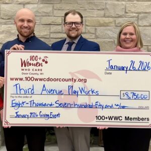 100 Women Who Care January 2026 Giving Circle Award for TAP