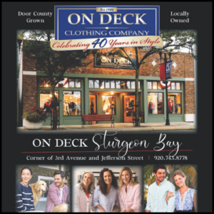 On Deck Clothing, 2026 playbill advertiser at TAP