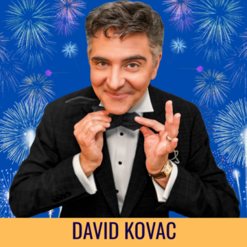 David Kovac, illusionist and entertainer to perform at TAP Annual Gala