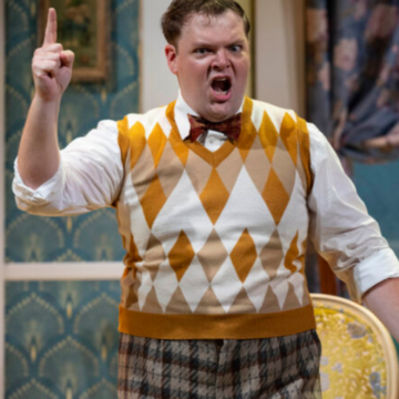 Dan Klarer in Jeeves Saves the Day_Photo by Larry Mohr